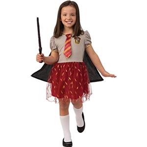Rubie's Rubies - Harry Potter - Vestito Ufficiale Deluxe Tutu Grifondoro - Taglia Unica 7-10 Anni