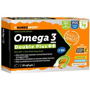 NAMEDSPORT Srl Named Sport - Omega 3 Double Plus ++ 30 Soft Gel