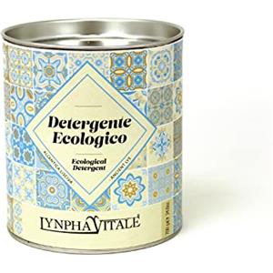 LYNPHA VITALE Detergente Ecologico all'Antica Lisciva - Detersivo in Polvere per Lavatrice, Bucato a Mano e Pavimenti - Ideale Anche per Piatti e Pentole - Prodotto da Laboratori Artigianali Italiani - 700 gr