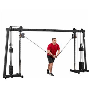 Body-Solid Macchina a puleggia Body-Solid Selectorized Deluxe Cable Center GDCC250B
