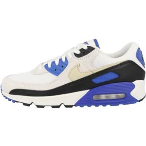 Nike Air Max 90 Premium, Sneaker Uomo, Bianco Kaki Racer Blu Nero, 39 EU