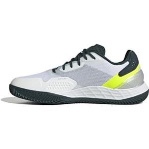 adidas Defiant Speed 2 Clay Tenis Shoes, Scarpe da Tennis Uomo, Ftwr White/Aurora Ivy/Ftwr White, 46 EU