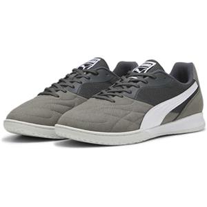 PUMA Unisex King Top It Scarpe da calcio, Shadow Gray Puma White Glacial Gray, 46 EU