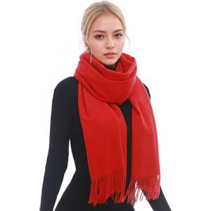 RIIQIICHY Sciarpa Grigio Donna Invernale Pashmina Scialle Caldo Stola Regalo Donna Sciarpone Inverno