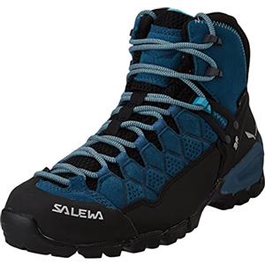 Salewa Alp Trainer Mid Gore-Tex Scarpone da Trekking Donna, Nero, 5