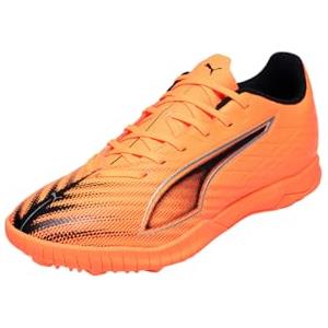 PUMA Scarpe da Calcio Unisex Ultra 6 Play TT, Heat Fire PUMA Black Glowing Red, 43 EU