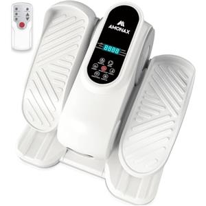 Amonax Motorizzato Macchina Ellittica, Ellittica Da Casa Seduta, Pedaliera Elettrica per Riabilitazione, Cardio Cyclette Ellittica, Mini Cyclette Pedaliera Elettrica Pedaliera per Anziani