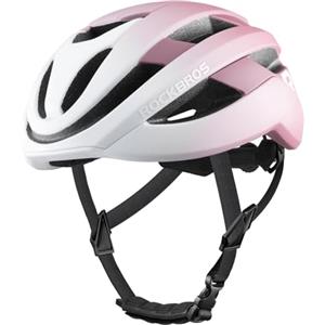 ROCKBROS Casco da Ciclismo Uomo Donna, Casco per Bici MTB, Protezione PC+EPS, Fodera ionic+, Traspirante Leggero, Certificato CE, Circonferenza 54-58 cm M