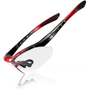 ROCKBROS Occhiali da Sole Ciclismo Fotocromatici per Bicicletta MTB Occhiali Sportivi Anti-UV 400 Ultra-Leggeri Uomo Donna Unisex per Ciclismo Corsa Pesca Guida