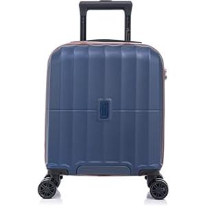 CELIMS - Valigia Cabina 45x36x20 EasyJet e oltre 65 compagnie aeree | Bagaglio a Mano | Bagaglio Cabina | Ruote Doppie 360° | Ultra Leggera 2,2 kg | Ideale per Voli Low Cost | Blu Mezzanotte