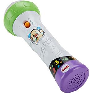 Fisher-Price Microfono Baby Rock, Giocattolo per Imparare Cantando con 2 modalità di Gioco, per Bambini 18 + Mesi, Edizione Tedesco, FBP32