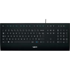 Logitech K280E Pro Tastiera, Layout ‎Francese Azerty, Nero