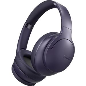 DOQAUS Cuffie Wireless Bluetooth [Fino a 90 Ore],Cuffie Bluetooth Over Ear Senza Filo con 3 Modalità EQ,HiFi Stereo,Microfono Incorporato per Telefoni Cellulari/iPad/laptop/PC-viola