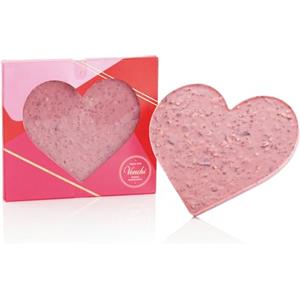 Venchi Brutto&Buono Rosa, Lastra Artigianale al Cioccolato Bianco con Lampone & Mandorle, Senza Glutine, Confezione da 300 g, Idea Regalo per la Festa della Mamma