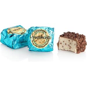 Venchi - Chocoviar Stracciatella - Cioccolatino al Latte con Ripieno di Panna e Nibs, 1 kg - Senza Glutine