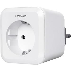 LEDVANCE Presa intelligente, tecnologia Bluetooth, per il controllo dispositivi convenzionali Smart Home, controllabile con Google, Alexa Voice Control e Apple HomeKit, SMART+ BT PLUG, confezione da 1