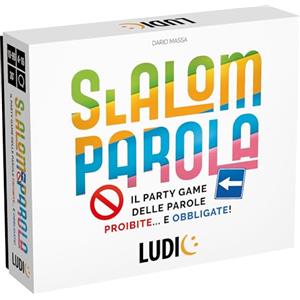 Ludic Slalom Parola Il Gioco Della Parole Proibite E Obbligate It57304 Gioco Di Società Per La Famiglia Per 4-16 Giocatori Made In Italy