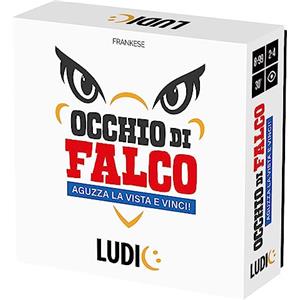 Ludic Occhio Di Falco Aguzza La Vista E Vinci It55546 Gioco Di Società Per La Famiglia Per 2-4 Giocatori Made In Italy