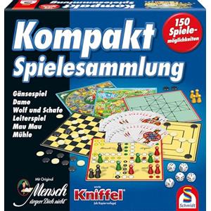 Schmidt Spiele 49188 Ultra-Compatto Raccolta Giochi