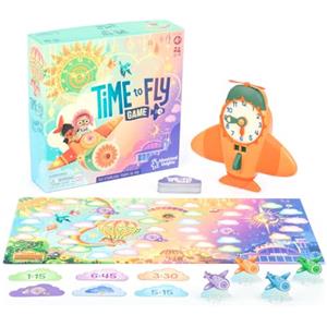 Educational Insights Learning Resources Educational Insights Time Flies Clock Game Volare, Giocattoli Bambine di 4 Anni, Gioco per Dire Il Tempo con l'Orologio da 2 a 4 Giocatori, 62 Pezzi, Multicolore, EI-1739