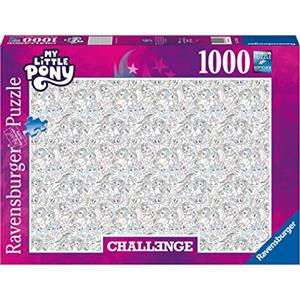 Ravensburger - Puzzle My Little Pony Challenge, 1000 Pezzi, Idea regalo, per Lei o Lui, Puzzle Adulti