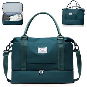 SZLX Borsone da Viaggio,Bagaglio a Mano 40x20x25 Ryanair Borsa da Viaggio con Scomparto per le Scarpe,Borsa da Cabina Ryanair 40x30x20 Borsa Sportiva Borsone da Palestra da Weekend