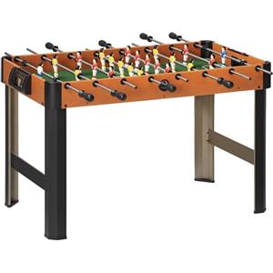 HOMCOM Biliardino Calcio Balilla per Bambini con Manopole Antiscivolo, Segnapunti e Palline Incorporate, 118x104x69cm