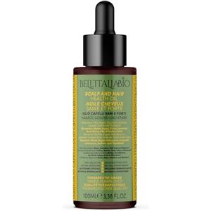 BELL'ITALIABIO Olio Di Rosmarino Per Capelli 100ml Lozione Anticaduta e Rinforzante Capelli Stimola la Microcircolazione con Acido Ialuronico, Mentolo e Fitocheratina Rosemary Oil For Hair Growth Made In Italy