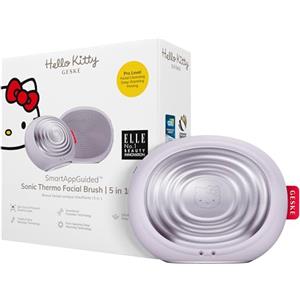 GESKE x Hello Kitty | SmartAppGuided™ Sonic Thermo Facial Brush | 5 in 1 | Pulizia della pelle | Spazzola per la pulizia con funzione riscaldante | Massaggiatore facciale | Spazzola viso elettrica