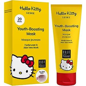 GESKE x Hello Kitty | Maschera ringiovanente | Da applicare con la maschera sonica effetto caldo e freddo GESKE x Hello Kitty | Maschere anti-età | Maschera idratante per il viso per uomini e donne