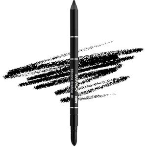 Impala - Matita Occhi Nera Waterproof con Gomma in Silicone | 01 Nero Matt | Texture Cremosa Facile da Applicare | Colore Intenso, Durevole e Resistente all'Acqua