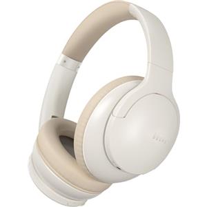 DOQAUS Cuffie Wireless Bluetooth, 90 Ore Di Riproduzione,3 Modalità EQ,Bluetooth 5.4 Cuffie- Suono Stereo HiFi Microfono Incorporato per Viaggio/Telefono/PC-Roccia Bianca