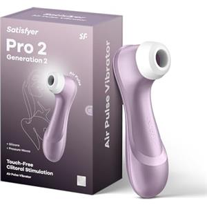 Satisfyer Pro 2 Vibratore per Donna Professionale | Stimolazione Clitoridea silenziosa e potente con Tecnologia Liquid-Air | Sex Toys