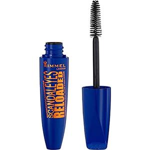 Rimmel London ScandalEyes Reloaded Mascara, Volume Estremo e Lunga Tenuta, Nero Waterproof, 1 pezzo