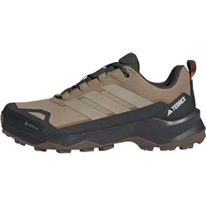 adidas Uomo Terrex Skychaser AX5 Gore-Tex Hiking Shoes, Cardboard/Blanch Cargo/Semi Impact Orange, 40 EU