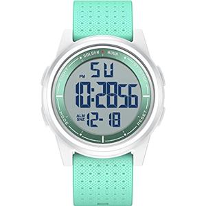 GOLDEN HOUR Ultra-Sottile Minimalista Sport Impermeabile Orologi Digitali Uomo con Display Ampio Angolo Cinturino in Gomma Orologio da Polso per Uomini Donne