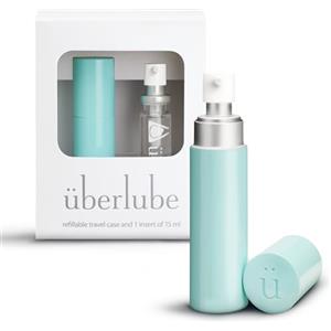 Uberlube Überlube Gel Lubrificante Intimo da Viaggio Luxury |Lubrificante al Silicone Naturale per Sesso con Vitamina E Latex-Safe | Inodore, Insapore, Zero Residui, Funziona anche in Acqua - 15ml Acqua