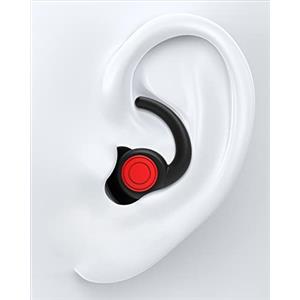 SUPCEAT Silicone Tappi Orecchie per Dormire, 2 Paia Tappi per le Orecchie Antirumore Lavabili Riutilizzabili per Sonno Leggero Riduci i rumori, per Lavoro, Feste, Studio, Discoteca, Concerti
