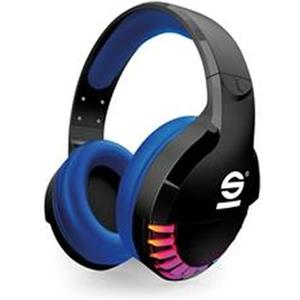Celly, Cuffie Wireless Speed, Linea Sparco, Cuffie Gaming Over Ear, con Design Funzionale e Archetto Regolabile, Microfono Incorporato e Controllo da Remoto, con Luci Led Rainbow