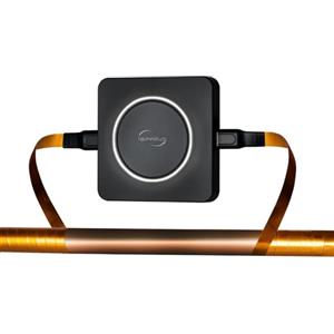 iSpring ED2000S Addolcitore Elettronico per Tutta la Casa, Condizionatore Elettronico dell'Acqua Dura Senza Sale, Design con Luce LED Respirante e Magnete, Previene la Formazione di Ruggine e Calcare