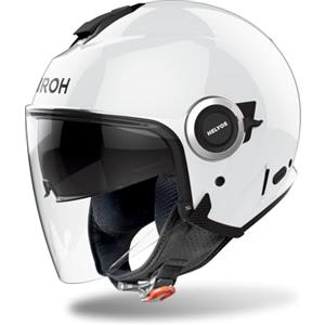 AIROH CASCO JET HELYOS COLOR WHITE GLOSS XS
