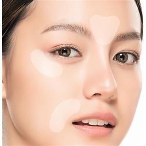 TOSOWOONG Anti-Wrinkle Patch con Collagene Idrolizzato, Patch Notte per Fronte, Contorno Occhi e Rughe del Sorriso, Skincare Coreana, 5 bustine (10 patch x 5)