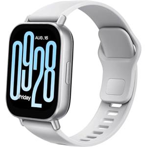XIAOMI Redmi Watch 5 Active, Smartwatch con display LCD 2, Batteria 18 Giorni, Chiamate Bluetooth, Resistenza Acqua 5ATM, Monitoraggio Frequenza Cardiaca e SpO2, Oltre 140 Modalità Fitness, Argento