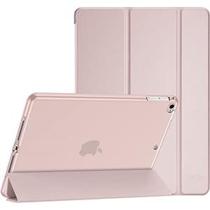 ProCase Cover iPad 6/5 Generazione/iPad Air 2/ Air 1, Custodia iPad 9,7 Pollici (A1893 A1954 A1822 A1823 A1566 A1567 A1474 A1475 A1476), Cover Ultral Leggero Slim Auto Svegliati/Sonno-Rosa