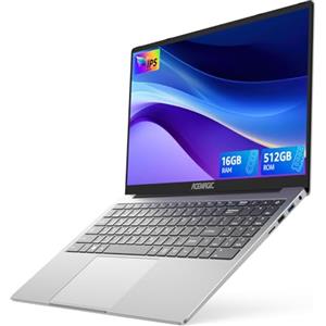 ACEMAGIC PC Portatile 16 Pollici,CPU Alder Lake N97,Fino a 3.6 GHz,1920 * 1200 Full HD Portatili 16GB RAM 512GB SSD,WiFi 5,BT5.0,HDMI,Type C,Involucro metallico,Computer Studio Ufficio