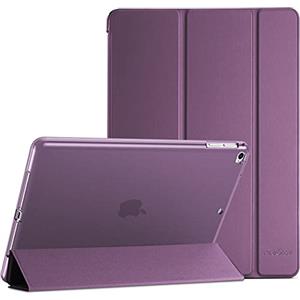 ProCase Cover per iPad 6/ iPad 5/ iPad 9.7", iPad Air 2 / iPad Air 1(A1893 A1954 A1822 A1823 A1566 A1567 A1474 A1475 A1476), Flessibile Morbida TPU Cover Traslucida Smerigliata Sottile (Purple)