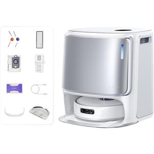 NARWAL Freo Z10 Ultra, Robot Aspirapolvere, Potenza di Aspirazione 18000 Pa, Estensione Mocio Dinamica, Sistema Anti-aggrovigliamento, Pulizia Intelligente con Separazione Umido e Secco