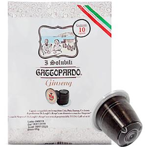 Gattopardo Capsule Ginseng Compatibili Nespresso - 10 Pezzi