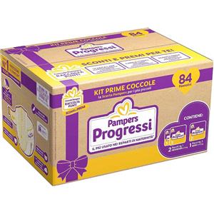 Pampers - Progressi Kit Prime Coccole 84pz
