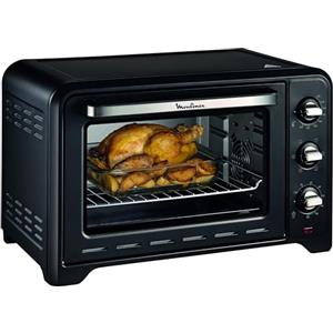 Moulinex OX464810 Optimo Fornetto Elettrico, 6 Modalità di Cottura, Temperatura fino a 240°C , Capacità di 33 L, Timer fino a 2 Ore, Nero